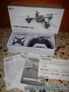 deballage hubsan X4