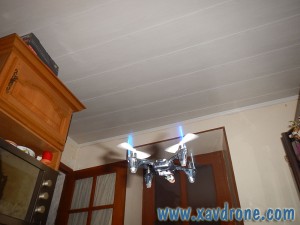 hubsan X4 vol en interieur