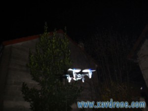 hubsan X4 vol de nuit