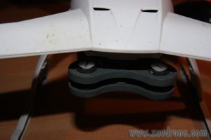 fixation gopro pour 350 QX