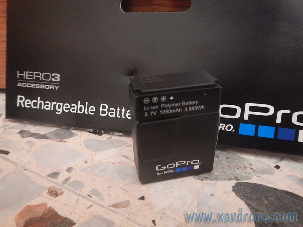 batterie Gopro et chargeur de batteries