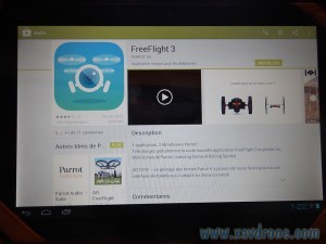 freeflight 3 sur GooglePlay