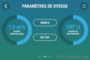 parametre de vitesse