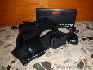 fixation frontale pour gopro