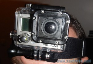 camera gopro et fixation frontale