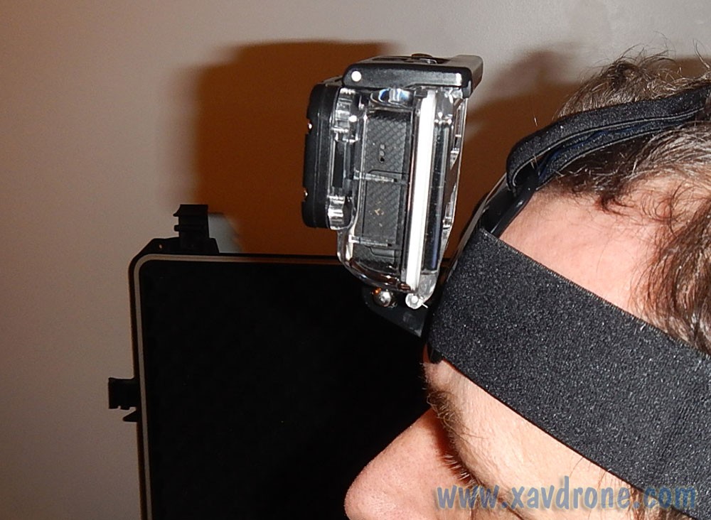 Fixation frontale GoPro Head Strap + QuickClip - Accessoires pour caméra  sport