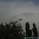 drone hubsan x4 fpv en vol