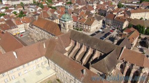 Luxeuil par un drone