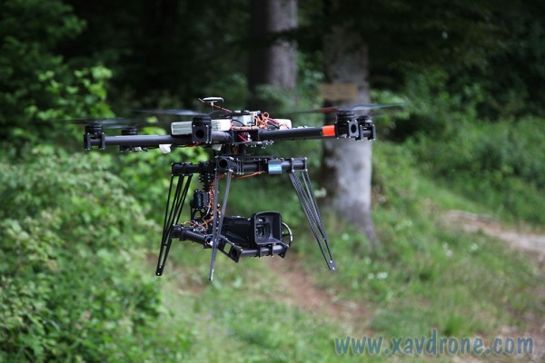 Tournage TF1 avec drone