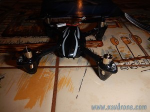 hubsan x4 sans hélice