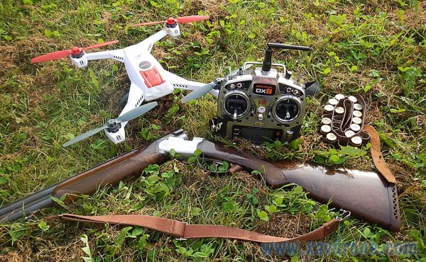 chasse et drone