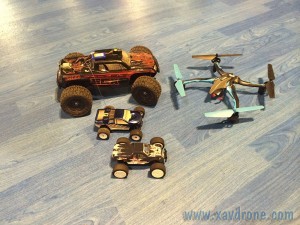 voiture rc et drone