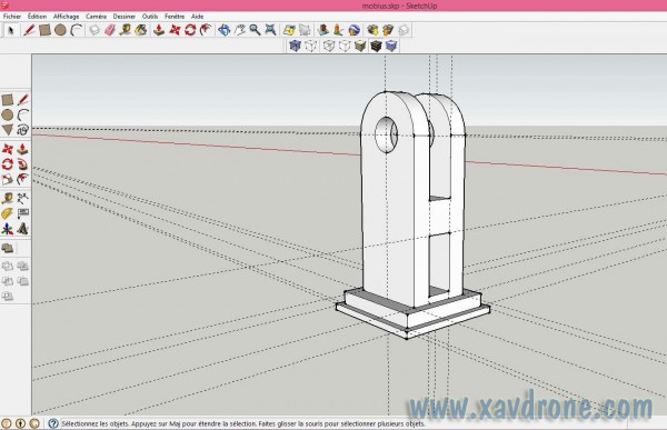 pièce 3D pour 350 QX