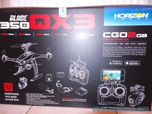 boite blade 350 qx3 ap combo