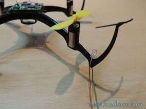 montage leds nano QX