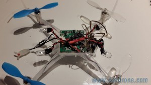 montage nanoqx fpv racer