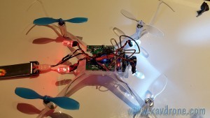 montage nanoqx fpv racer