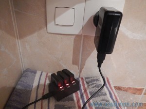 charge batterie gopro 4