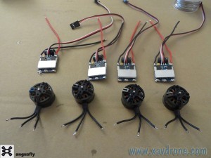 moteurs et esc drones