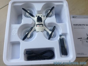 boite Hubsan FPV X4 Plus