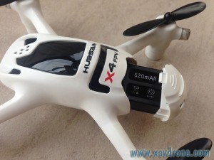 Lipo Hubsan FPV X4 Plus