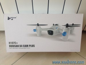 deballage Hubsan X4 Cam Plus