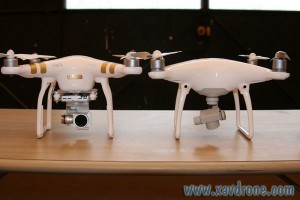 phantom 3 et phantom 4