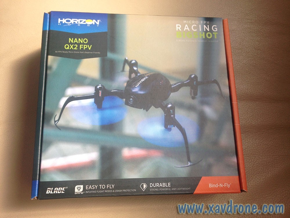 boite Nano QX2 FPV